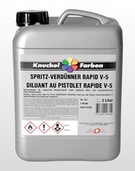 DD spray thinner Rapid V-5