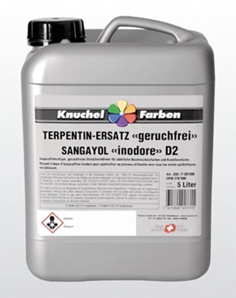 Turpentine substitute «odorless» D2