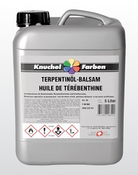 Turpentine oil balsam