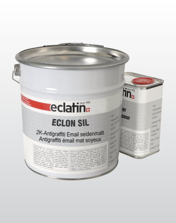 ECLON SIL 2K-Antigraffiti Enamel Silk Matt Comp.A 6kg RAL