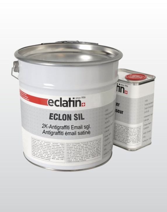 ECLON SIL 2K-Antigraffiti Enamel Silk Gloss Comp.A 6kg RAL