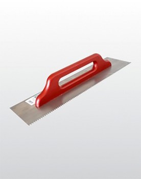 Toothed trowel INOX