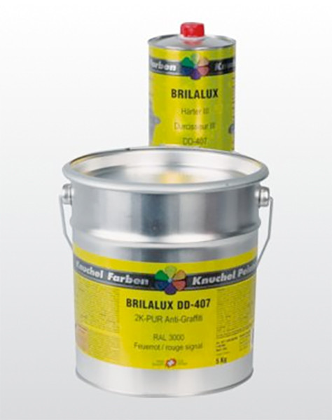 BRILALUX 2K-PUR Anti-Graffiti DD-407 Schutzfarbe Komp.A 1kg Kat.0 RAL