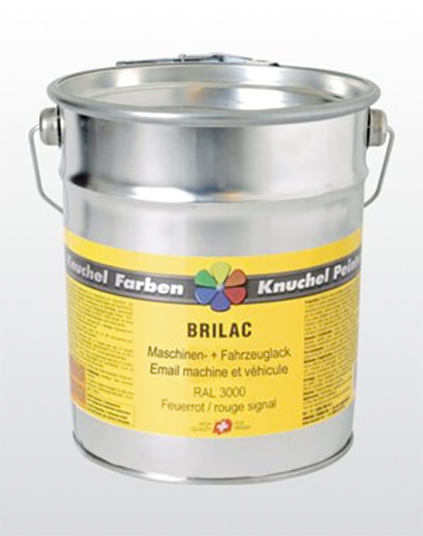 BRILAC Machine And Vehicle Varnish IK-71 Gloss 1000ml Full Tone RAL 7021